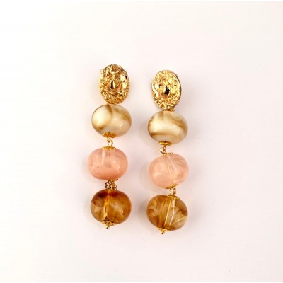 PENDIENTES NOVA TRICOLOR