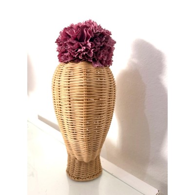 RAMILLETE CLAVEL MALVA ROSADO