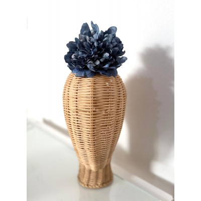 PEONIA PEQUEÑA AZUL DENIM