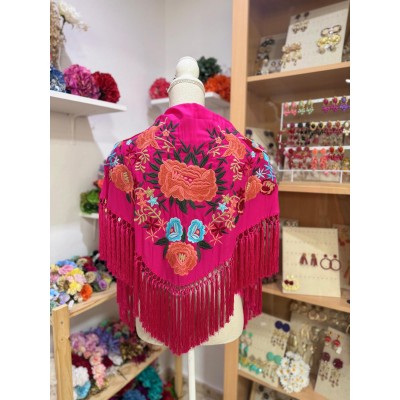 MANTONCILLO ROTA FUCSIA