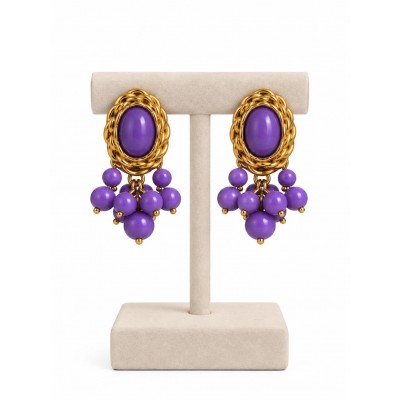 PENDIENTES SALEROSA MORADO