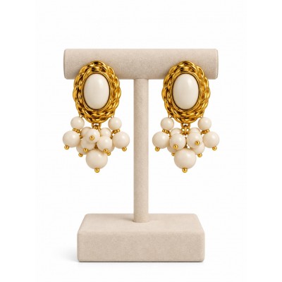 PENDIENTES SALEROSA BEIGE