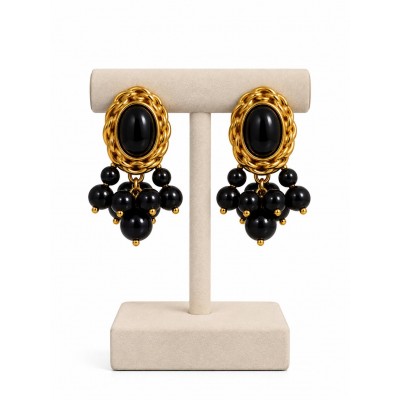 PENDIENTES SALEROSA NEGRO