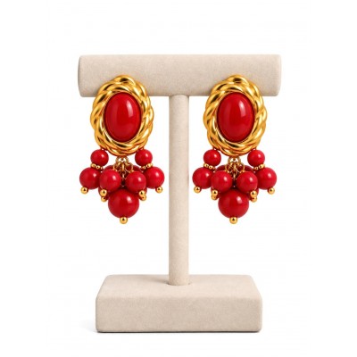 PENDIENTES SALEROSA ROJO