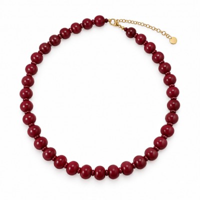 COLLAR MARIA BURDEOS