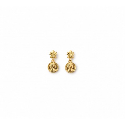 PENDIENTES MONEDA NIÑA