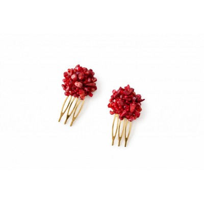 PACK DE PEINAS PIEDRA ROJA